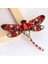Yeşil Stil Dragonfly Teardrop Broş Avusturya Kristali (Yurt Dışından) 4