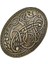 Bronz Antik Gümüş Bronz Viking Çağı Oval Broş Kaplumbağa Fibula Amulet Isveç Fibula Takı Broşlar (Yurt Dışından) 1