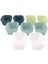 Silicone Cupcake Liners, 24PACK Reusable Baking Cups, 3 Shapes Muffin Liners Pastry Cake , Lunch Box Dividers (Yurt Dışından) 5