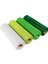 4 Roll St. 's Day Mesh Ribbon, Green White Wired Edge Ribbon 10 Inch x 30 Feet Deco Mesh Ribbon (Yurt Dışından) 1