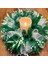 4 Roll St. 's Day Mesh Ribbon, Green White Wired Edge Ribbon 10 Inch x 30 Feet Deco Mesh Ribbon (Yurt Dışından) 4