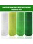 4 Roll St. 's Day Mesh Ribbon, Green White Wired Edge Ribbon 10 Inch x 30 Feet Deco Mesh Ribbon (Yurt Dışından) 5