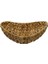 Hasır Oval Kalın Örgülü Çok Amaçlı Düzenleyici Sepet 33 x 24 x 13 5010 1