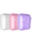 Airpods Allstar Airbag 32 Parlayan Simli Saydam Renkli Kılıf-Şeffaf 2
