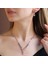 Elmas Montür Zirkon Taşlı Rose Gold Kaplama Su Yolu Gümüş Set 1