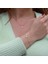 Üçgen Figürlü Zirkon Taşlı Mine Işli Rose Gold Kaplama Gümüş Set 1