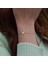 Üçgen Figürlü Zirkon Taşlı Mine Işli Rose Gold Kaplama Gümüş Set 2