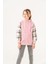 Kız Çocuk Ekose Garnili Üç Iplik Sweatshirt GG4529 2