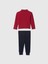 Bebek Kırmızı Fitilli Balıkçı Yaka Outfit Set 3