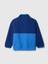 Erkek Bebek Mavi Brannan Bear Işlemeli Sherpa Yarım Fermuarlı Sweatshirt 2