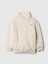 Erkek Bebek Bej Brannan Bear Işlemeli Vintage Soft Sherpa Yarım Fermuarlı Sweatshirt 1