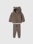 Bebek Kahverengi Sherpa Brannan Bear Outfit Set 1