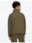 Erkek Çocuk Haki Yarım Fermuarlı Sherpa Pullover Sweatshirt 5