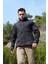 11 Cepli Siyah Softshell Soğuk Geçirmez Mont 1