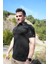 KAPAN 2 Cepli Polo Yaka Kısa Kollu Taktik T-Shirt Siyah 1