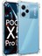Poco X5 Pro Kapak Kamera Korumalı Airbag Antishock Köşe Korumalı Şeffaf Silikon Kılıf 1