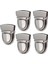 5pcs Tokal Cüzdanlar Için Metal Toka Kilidi Argent (Yurt Dışından) 4