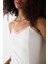 Krem V Yaka Dantelli Slim Fit Atlet 3