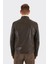 Haki Deri Erkek Ceket 2