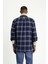 Uzun Kol Regular Fit Shacket Oduncu Ekose Pamuk Gömlek 4