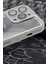 Apple iPhone 14 Pro Uyumlu Gri Kenarlı Renkli Yarı Şeffaf Kapak Kılıf Kamera Lens Korumalı 3
