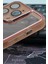 Apple iPhone 14 Pro Uyumlu Pembe Kenarlı Renkli Yarı Şeffaf Kapak Kılıf Kamera Lens Korumalı 3