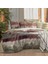 Mondrian King Size (Battal Boy) %100 Pamuk Flanel (Pazen) Nevresim Takımı Bej 3