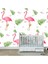 Çocuk Odası Duvar Kaplama Folyo Flamingo Kendinden Yapışkanlı 50 cm x 300 cm 1