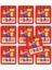 Super Mario Play Time Stickers - 10 Paket 1