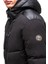 Neo Summit Hooded Men's Jacket Black Erkek Termal Kapüşonlu Spor Mont Siyah 3