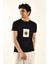 Bebe Mavisi Işleme Detaylı Bisiklet Yaka T-Shirt 1
