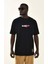 Erkek Secret Baskılı Pamuk Kalın Dokulu T-Shirt 2