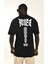 Erkek Sırt Baskı Pamuk T-Shirt 1