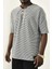 Bağcıklı Yaka Detaylı Oversize Tshirt 2
