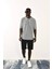 Bağcıklı Yaka Detaylı Oversize Tshirt 4