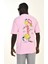 Erkek Secret Baskılı Pamuk Kalın Dokulu T-Shirt 1