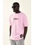 Erkek Secret Baskılı Pamuk Kalın Dokulu T-Shirt 2