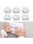 Bebek Priz Emniyeti Çocuk Koruyucu Priz Kapağı 6 Adet PD039 1