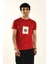 Işleme Detaylı Bisiklet Yaka T-Shirt 1