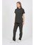Plumeria Hakim Yaka Koyu Haki Unisex Uniforma (Likralı) Xs - Takım - Hayır Isim Yazılmasın 3