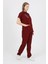 Plumeria Hakim Yaka Bordo Uniforma (Likralı) 2xs - Takım - Hayır Isim Yazılmasın 3