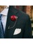 Gümüş Grisi Damat Papyon Papatya Gelin Buketi Düğün Nişan Çiçeği Groomsmen Papyon Düğün Çiçekleri Evlilik Aksesuarları (Yurt Dışından) 2