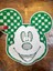 Punch Dokuma Damalı Mickey Mause Arma Dikiş Aplike 23X16 cm 1