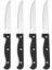 Sumuhome Snıtta Biftek Bıçak Seti Siyah 22 cm 4 Parça 1