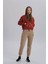 Siyah Meyve Aksesuarlı Kapüşonlu Üç Iplik Sweatshirt 3