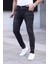 Erkek Jean Slim Fit Dar Paça Likralı Esnek Kot Pantolon 2