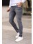 Erkek Jean Slim Fit Dar Paça Likralı Esnek Kot Pantolon 1