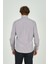 Erkek Slim Fit Ekoseli Uzun Kollu %100 Pamuk Gömlek 2060 Kahverengi 4