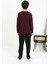 Erkek Çocuk Uzun Kol Penye Pijama Takım 20437 Bordo 4