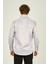 Figs Erkek Slim Fit Uzun Kollu Pamuklu Parlak Kumaş Gömlek 0013 Lila 4